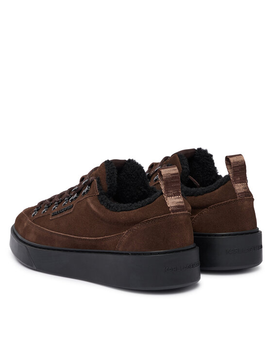 KARL LAGERFELD Sneakers KARL LAGERFELD Flint II KL53322L Maro închis