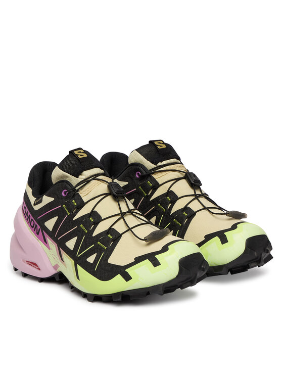 Salomon Взуття для бігу Salomon Speedcross 6 Gore-Tex L47985700 Жовтий