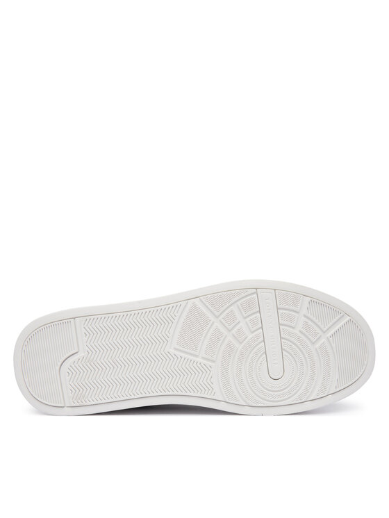 Tommy Hilfiger Сникърси Tommy Hilfiger Th Court Lth Mix Monogram FM0FM06082 Черен