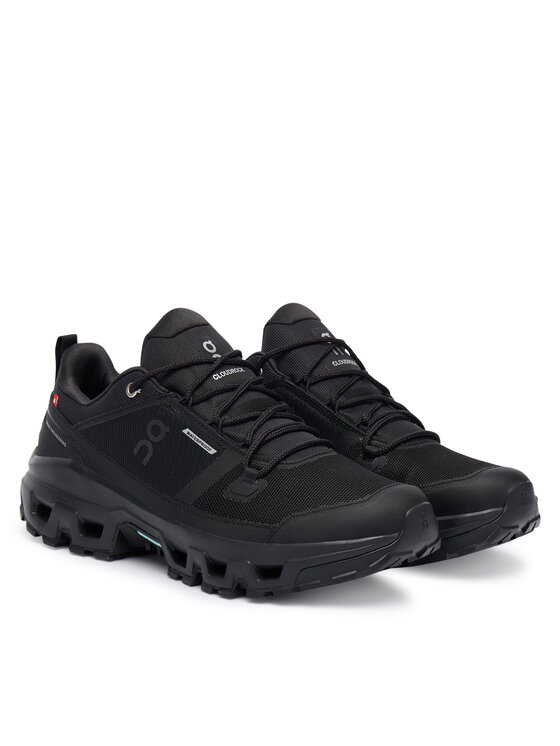 On Botas de trekking On Cloudrock Low Wp 3MF10251043 Negro