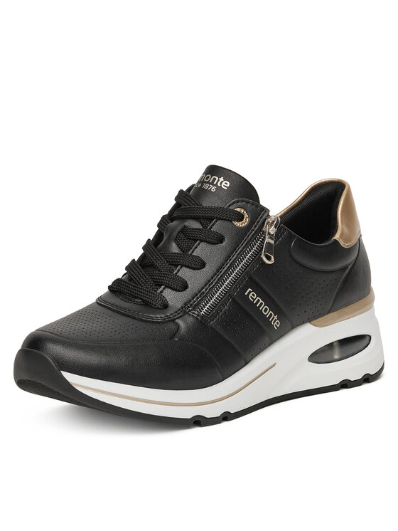 Remonte Sneakersy Remonte D2H01-03 Czarny