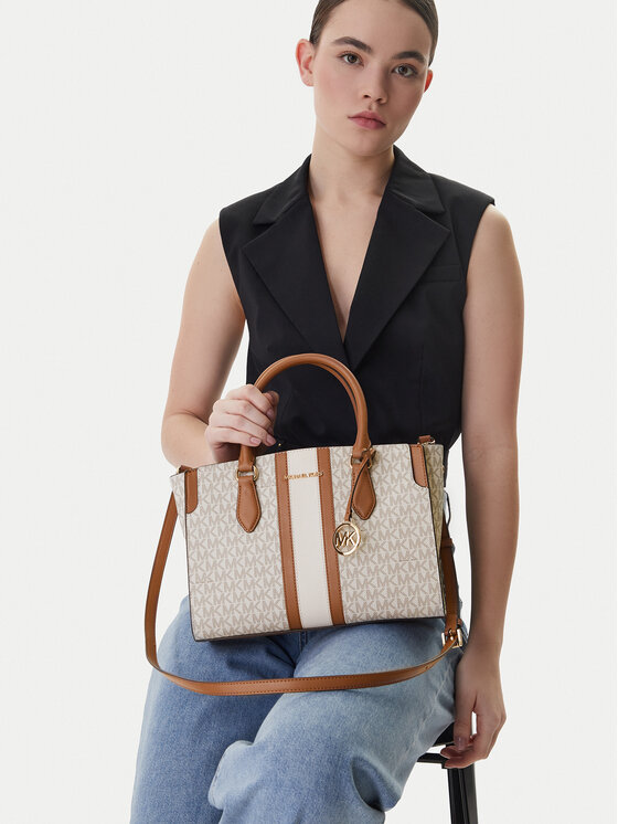 MICHAEL Michael Kors Geantă MICHAEL Michael Kors 30R6GQ6S2B Écru