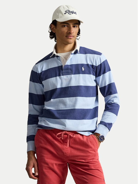 Polo Ralph Lauren Polo Ralph Lauren Polo The Iconic Rugby 710717116032 Azul Regular Fit
