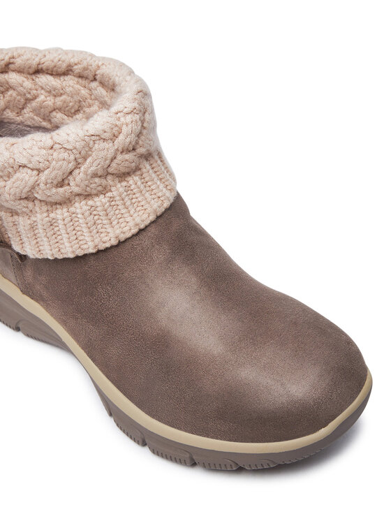 Skechers Ботильйони Skechers Easy Going Cozy 167401/TPE Коричневий