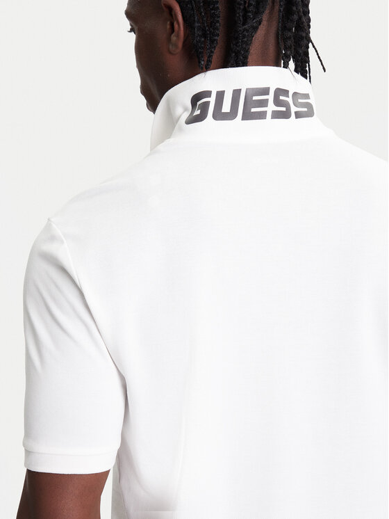 Guess Guess Поло Z5YP02 K9WF1 Білий Regular Fit