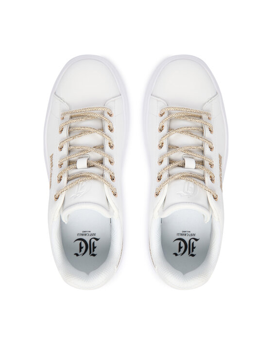 Just Cavalli Sneakersy Just Cavalli 79RA3SB1 ZPB59 Bílá