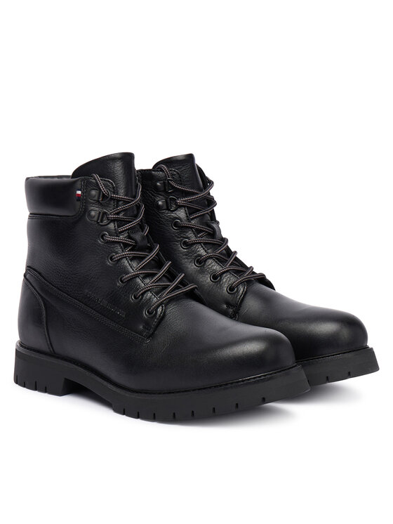 Tommy Hilfiger Туристически oбувки Tommy Hilfiger Flex Th Outdoor Rs FM0FM05600 Черен