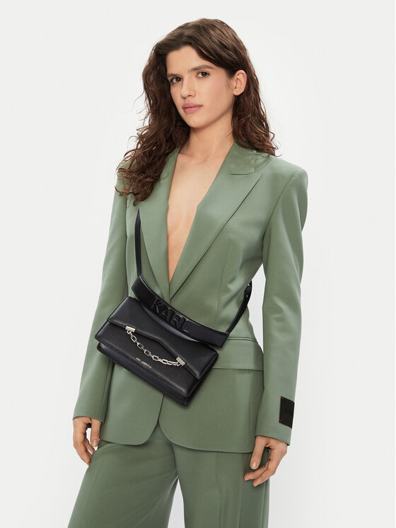 KARL LAGERFELD Kabelka KARL LAGERFELD A1W30446 Černá