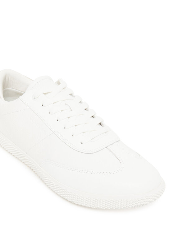 Calvin Klein Sneakers Calvin Klein Low Top Lace Up Tmbl Lth HM0HM01803 Alb