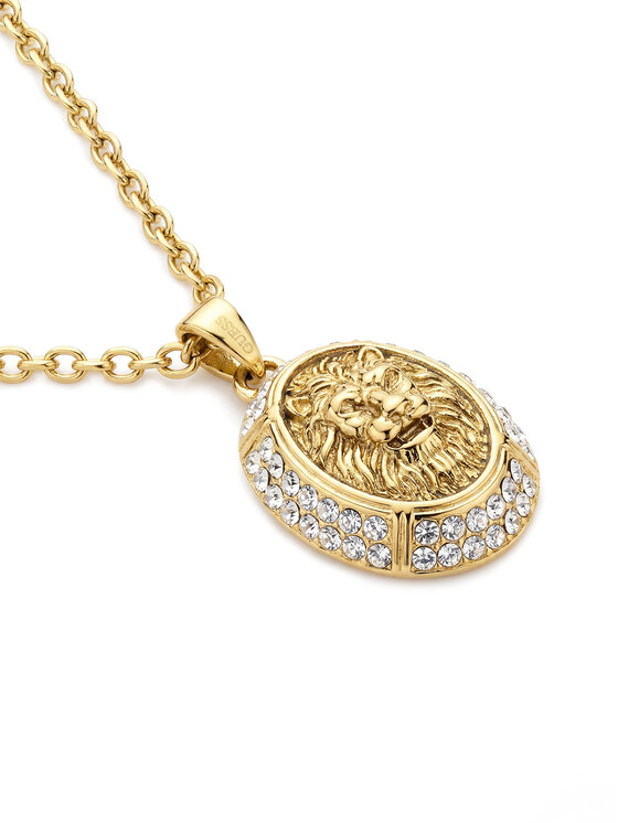 Guess Kaklo papuošalas Guess JUBN06 189JW Auksinė