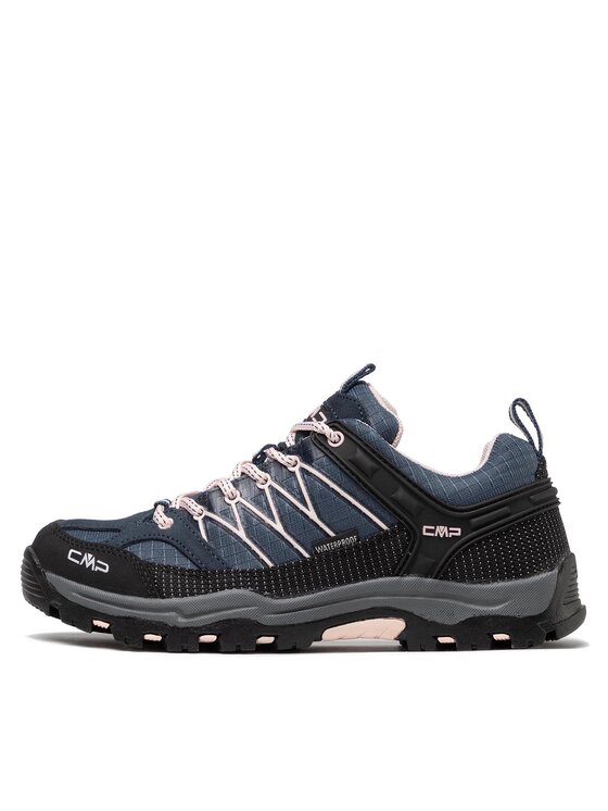 CMP Трекінгові черевики CMP Rigel low Trekking Shoe kids Wp 3Q54554J Cиній