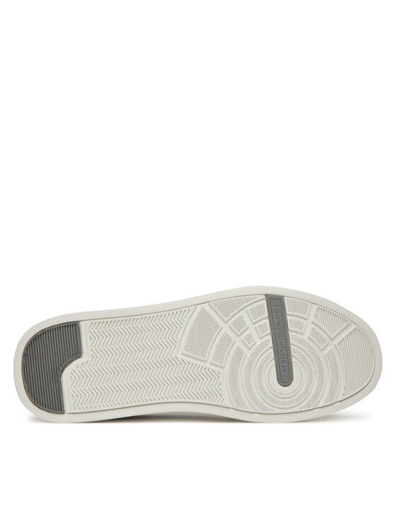Tommy Hilfiger Laisvalaikio batai Tommy Hilfiger Th Court Craft Mix FM0FM05654 Tamsiai mėlyna