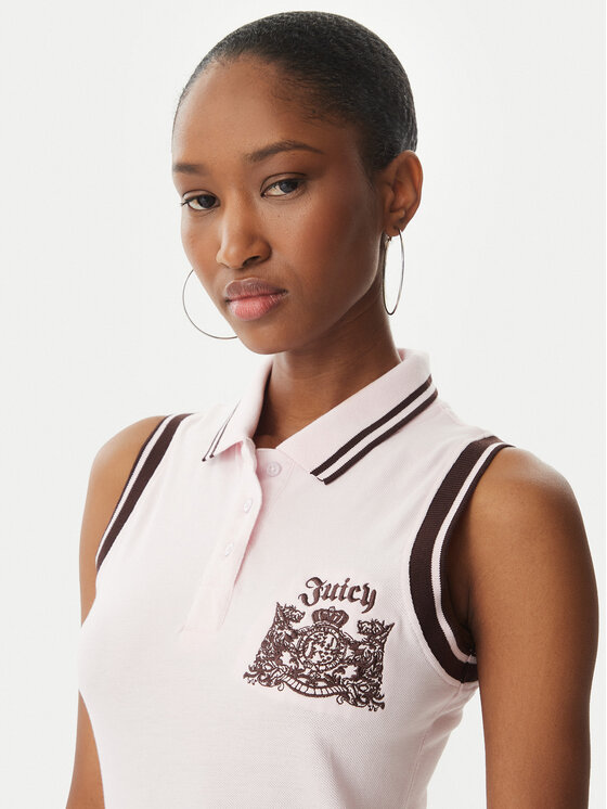 Juicy Couture Juicy Couture Φόρεμα καλοκαιρινό Juicy Peplum JCGED126016 Ροζ Regular Fit