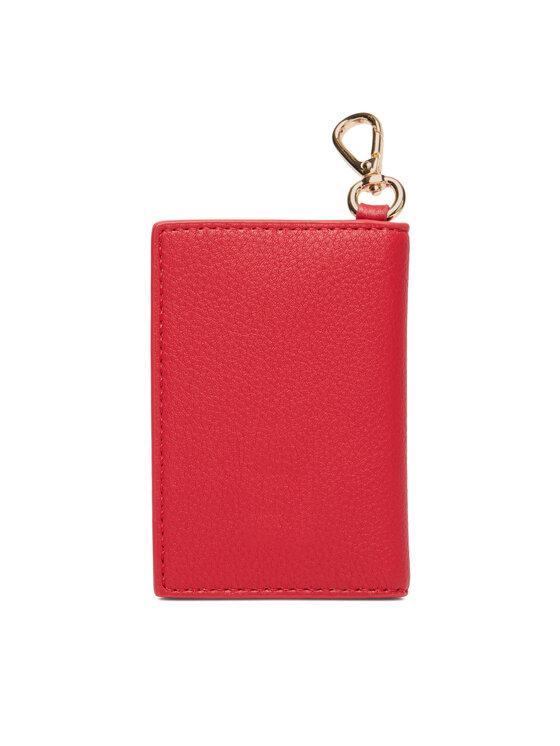 Tommy Hilfiger Etui za kreditne kartice Tommy Hilfiger Th Icon Cc Holder W/Strap AW0AW18480 Rdeča