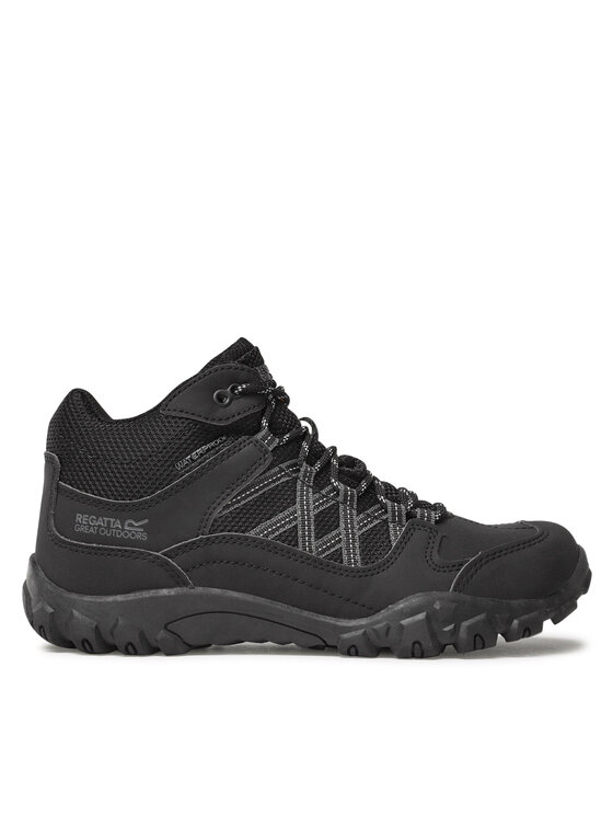 Regatta Παπούτσια πεζοπορίας Regatta Edgepoint Mid Wp RMF622 Μαύρο
