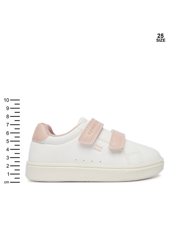 Tommy Hilfiger Zapatillas Tommy Hilfiger Low Cut Velcro Sneaker T1A9-35063-1355 M Crema