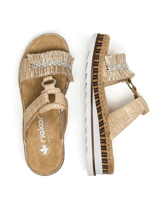Rieker Ciabatte Rieker V79K8-60 Beige