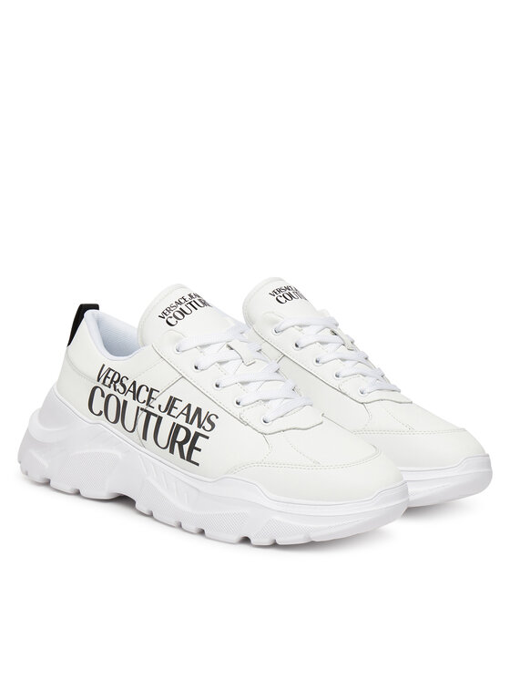 Versace Jeans Couture Снікерcи Versace Jeans Couture 79YA3SC1 Білий