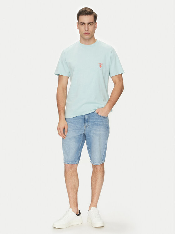 Guess Guess Футболка F5GI09 KA260 Голубий Regular Fit