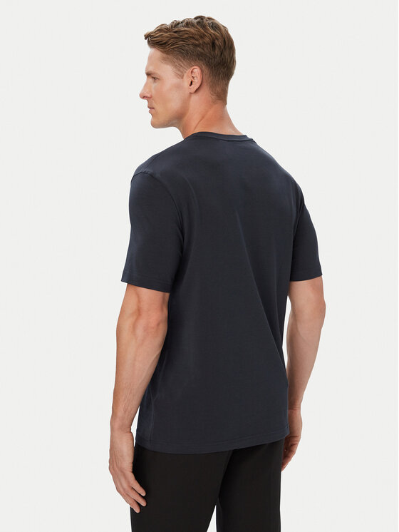BOSS BOSS Camiseta Network Flag 50566853 Azul marino Regular Fit