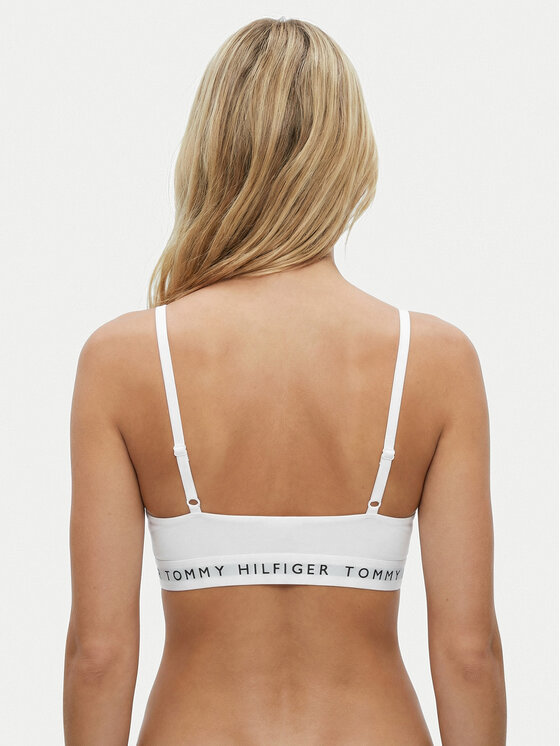 Tommy Hilfiger Tommy Hilfiger Bralette UW0UW05715 Blanco