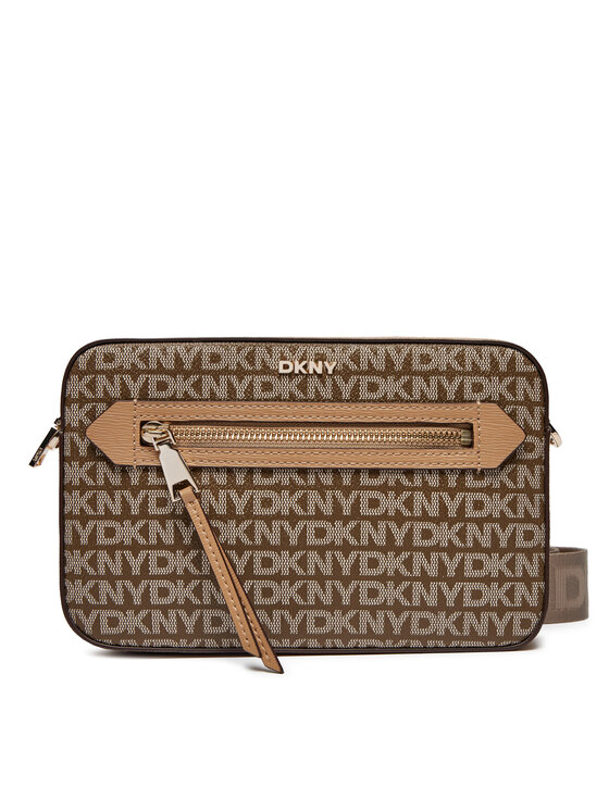DKNY Torebka DKNY Bryant Ave Camera Ba R42EYE22 Brązowy