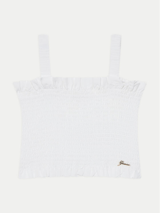 Guess Guess Top J5GH01 WG5S2 Bianco Regular Fit