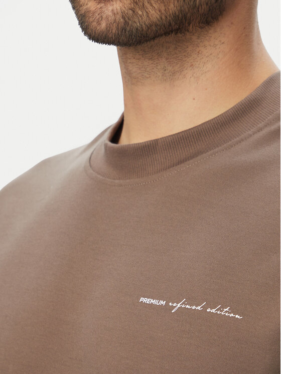Jack & Jones Jack & Jones Camiseta Blaowen Ss 12292397 Marrón Regular Fit