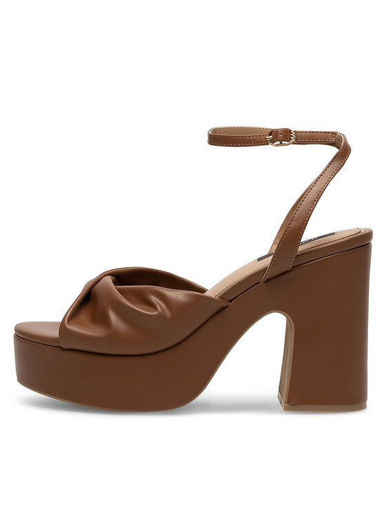 Nine West Basutės Nine West WFA2634-2 Ruda