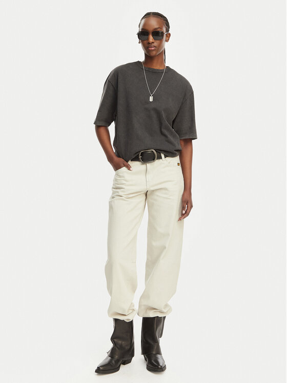 G-STAR G-Star Raw Джинси Contor Barrel D27745-E361 Світло-бежевий Relaxed Fit