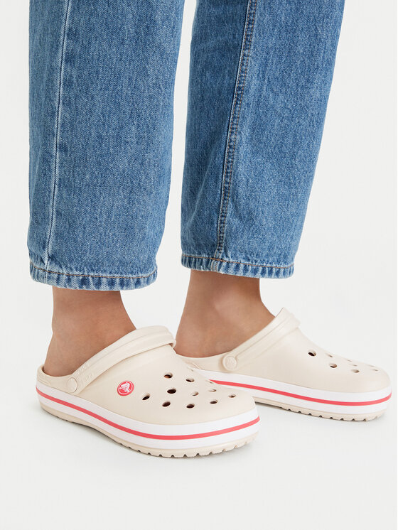 Crocs Klapki Crocs Crocband 11016 Beżowy