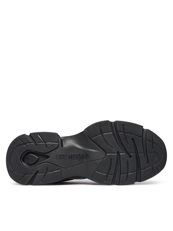 LOVE MOSCHINO Sneakersy LOVE MOSCHINO JA15556G0PINR00A Čierna