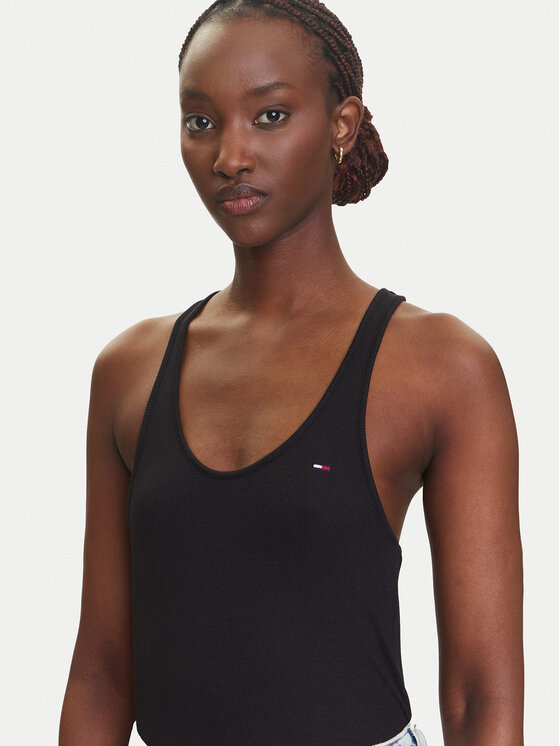 Tommy Jeans Tommy Jeans Top DW0DW20917 Negro Regular Fit