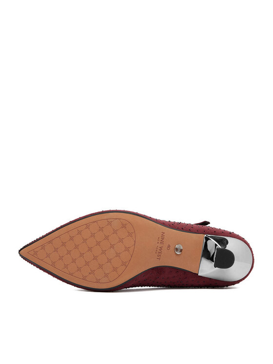 Nine West Туфлі на шпильці Nine West CEO-LP90858-296 Бордовий