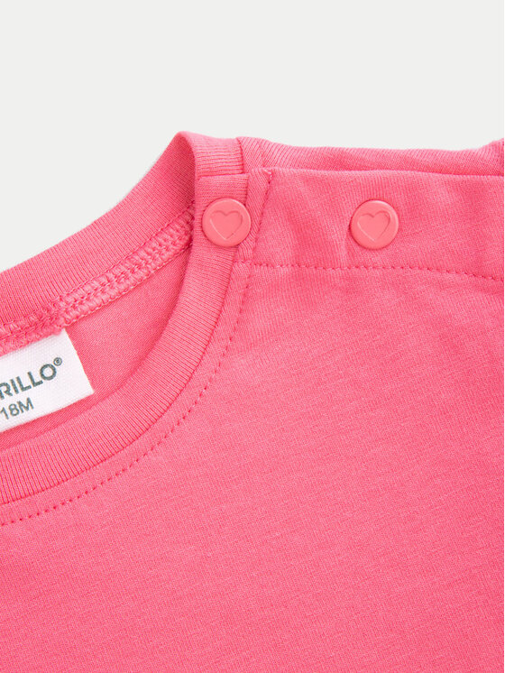 Coccodrillo Coccodrillo Póló WC5143203TGN Rózsaszín Regular Fit