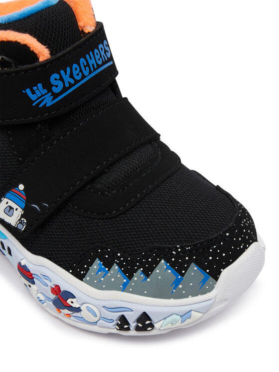Skechers Śniegowce Skechers Play Scene - Frosty Pals 407319N/BKMT Czarny