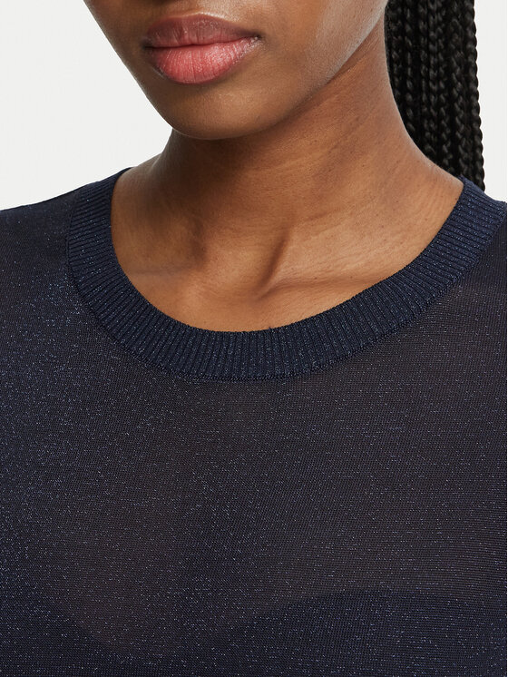 Fracomina Fracomina Camiseta FR26WT7010K490Q7 Azul marino Regular Fit
