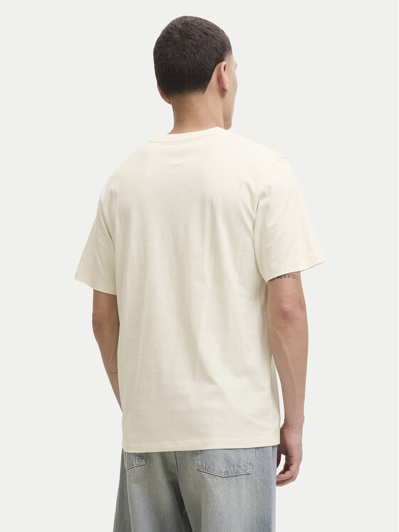 Jack & Jones Jack & Jones Camiseta Rinwood 12283628 Écru Regular Fit