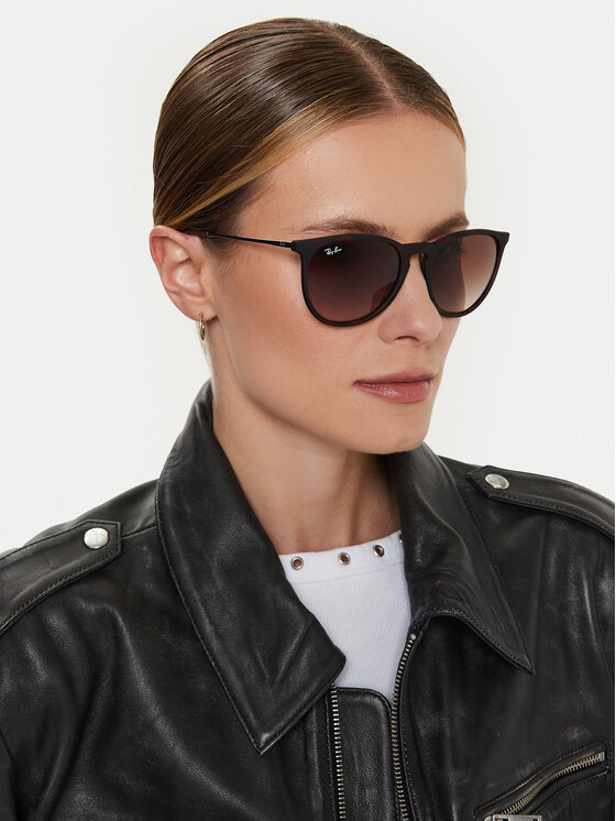 Ray-Ban Сонцезахисні окуляри Ray-Ban Erika 0RB4171 865/13 Коричневий