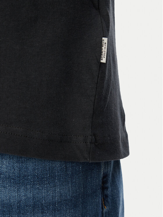 Beverly Hills Polo Club Beverly Hills Polo Club Camiseta P-SS26M-TS450030BLU Azul marino Regular Fit