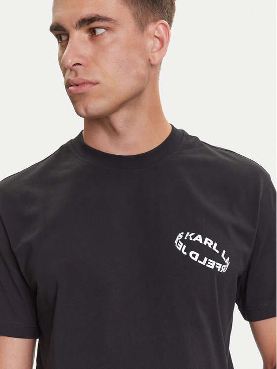 Karl Lagerfeld Jeans Karl Lagerfeld Jeans Camiseta A3M17031 Negro Regular Fit