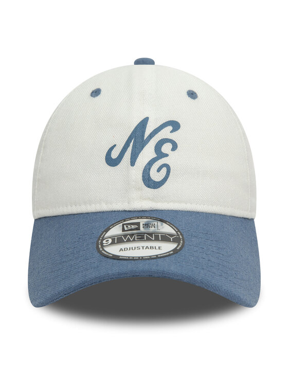 New Era Kšiltovka New Era Linen Script 920 Ne 60503547 Bílá