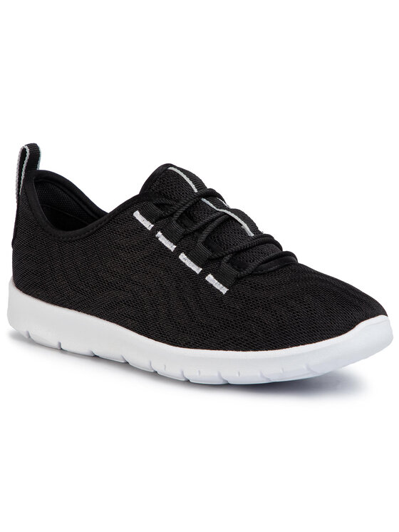 Clarks Сникърси Clarks Step Allena Go 261504824 Черен