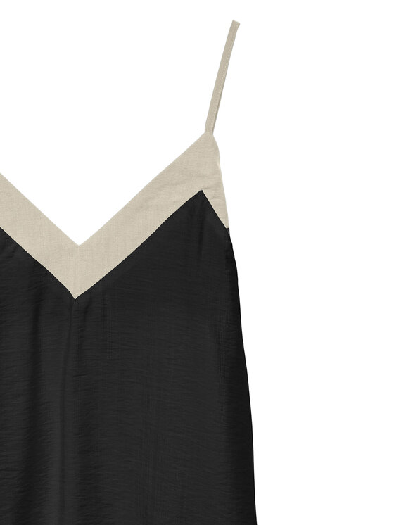 Vero Moda Vero Moda Τοπ Denise 10329790 Μαύρο Regular Fit