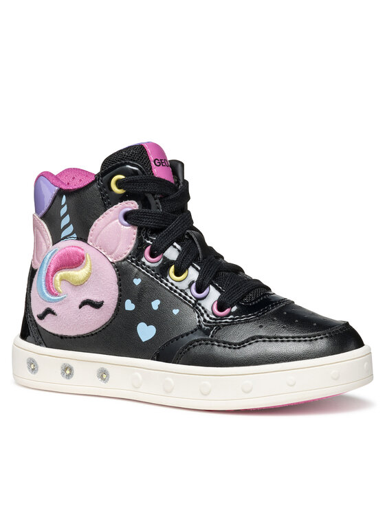 Geox Sneakersy Geox J Skylin J568WD 0NFKN C9240 M Černá