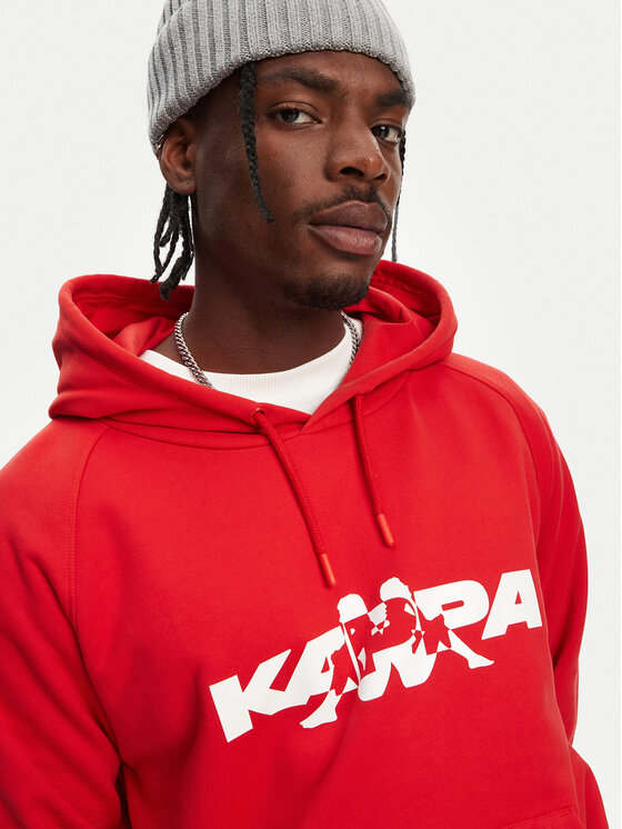 Kappa Kappa Pulóver Nhayma 341V57W Piros Regular Fit
