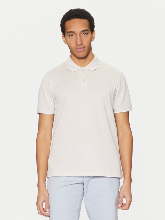 Calvin Klein Calvin Klein Polo majica K10K114475 Bež Regular Fit