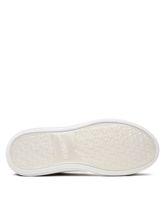 Calvin Klein Sneakersy Calvin Klein Cupsole Lace Up Leather HW0HW01987 Biały