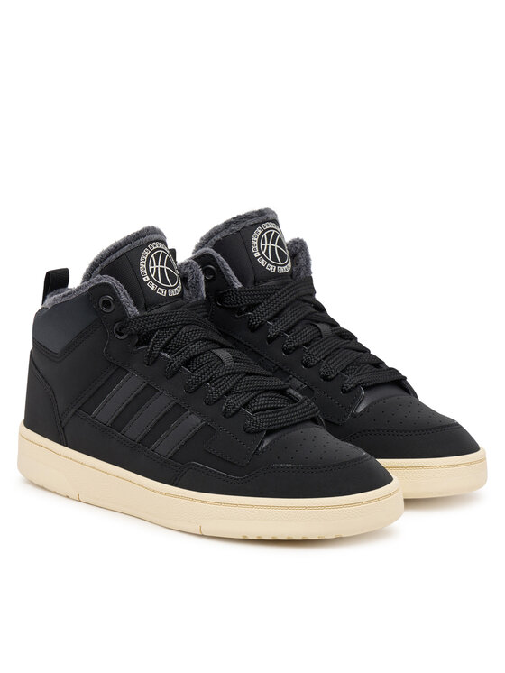 adidas Snīkeri adidas Rapid Court Mid Winterized JR1027 Melns
