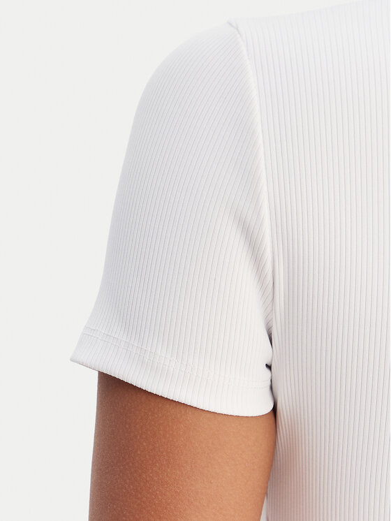 Fracomina Fracomina Camiseta FP26ST3001J42701 Blanco Slim Fit